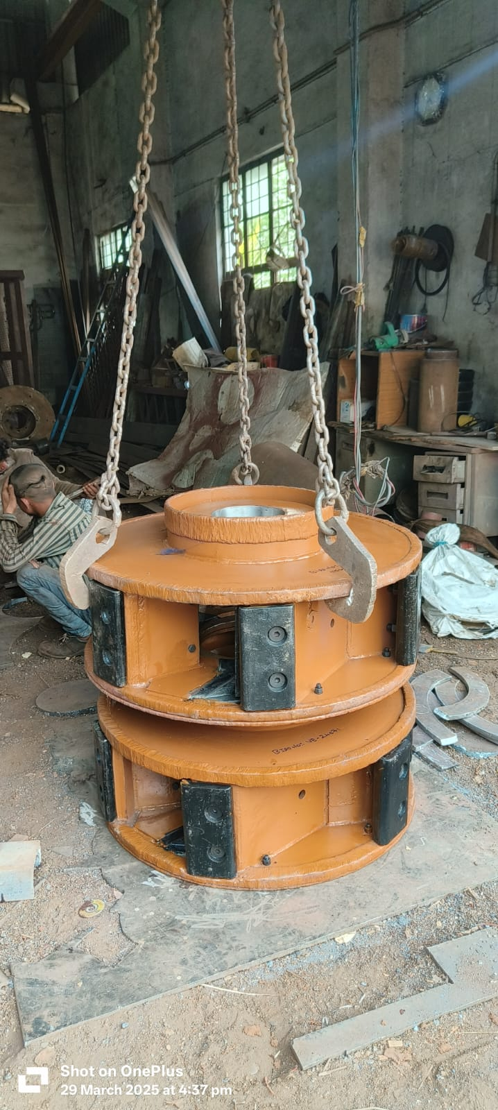 MS Chute Structural Welding