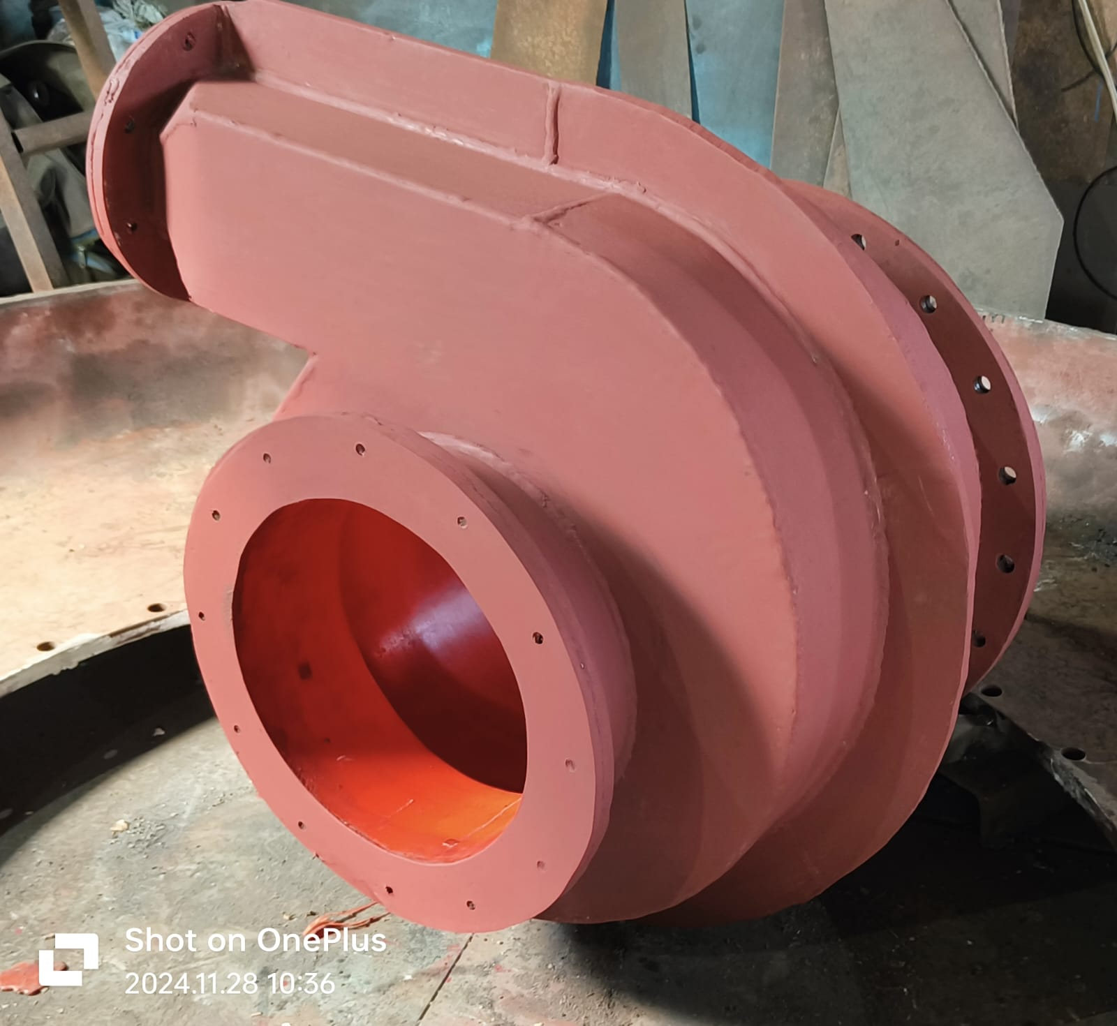Rubber-Lagged Drive Pulley