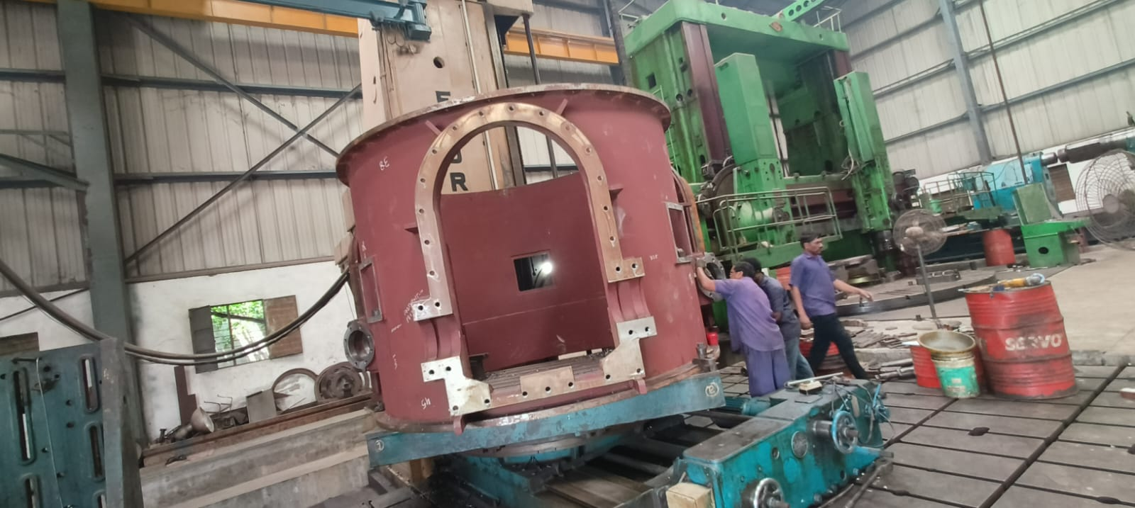 Rotary Screen Installation
